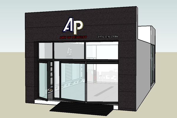 라페스타 자동차외장관리샵 3D 도면